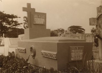 Grave of Julius Sr., Soledad Ramos, and Demitry.