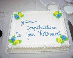 The Retirement Cake